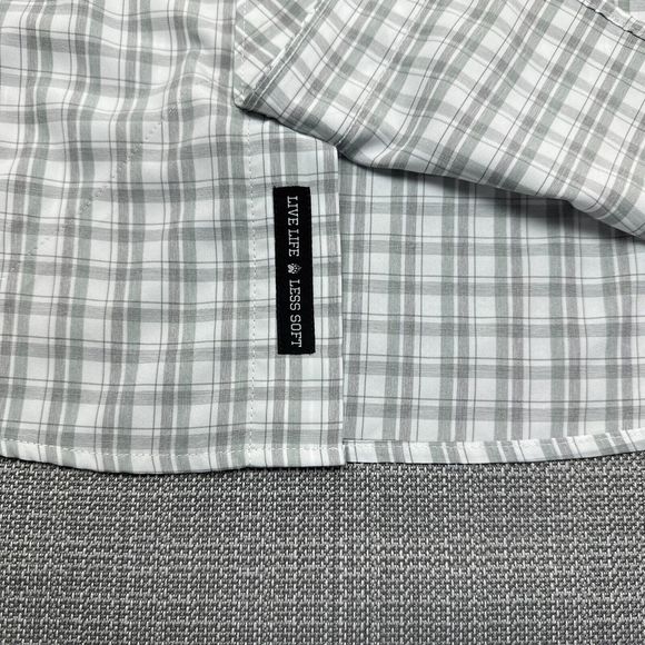 Alaskan Hardgear Shirt Mens Large Standard Fit Fishing Hiking Walking Vented - Picture 6 of 14